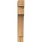 Ekena Millwork Westlake Block Rough Sawn Bracket, Western Red Cedar, 4"W x 16"D x 28"H BKT04X16X28WTL05RWR - alternate 2